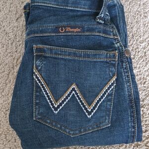 Wrangler Women's Dark Blue Boot Cut Jeans